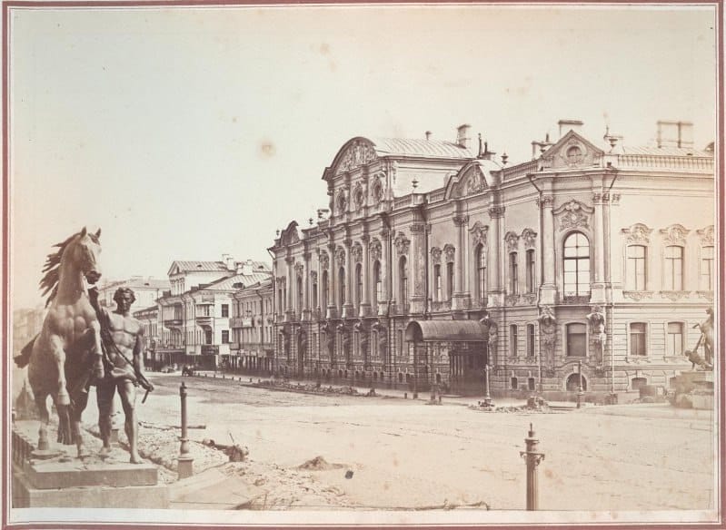 Дом князя Белосельского-Белозерского, Санкт-Петербург, 1860