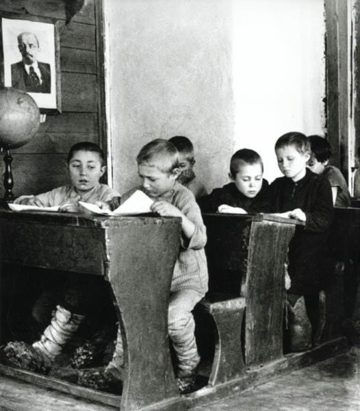 В сельской школе, Нижегородская губ., 1928