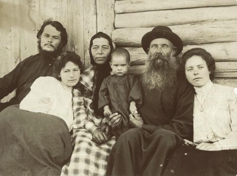 Семейный потрет, 1910-1915