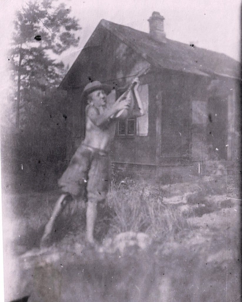 На даче в Малаховке, 30 июня 1945