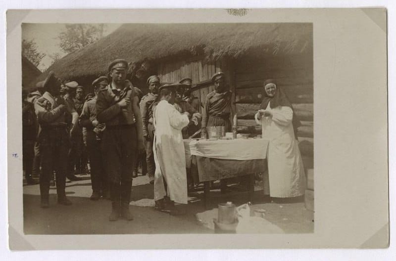 Прививка против холерных бацилл, 1914-1916