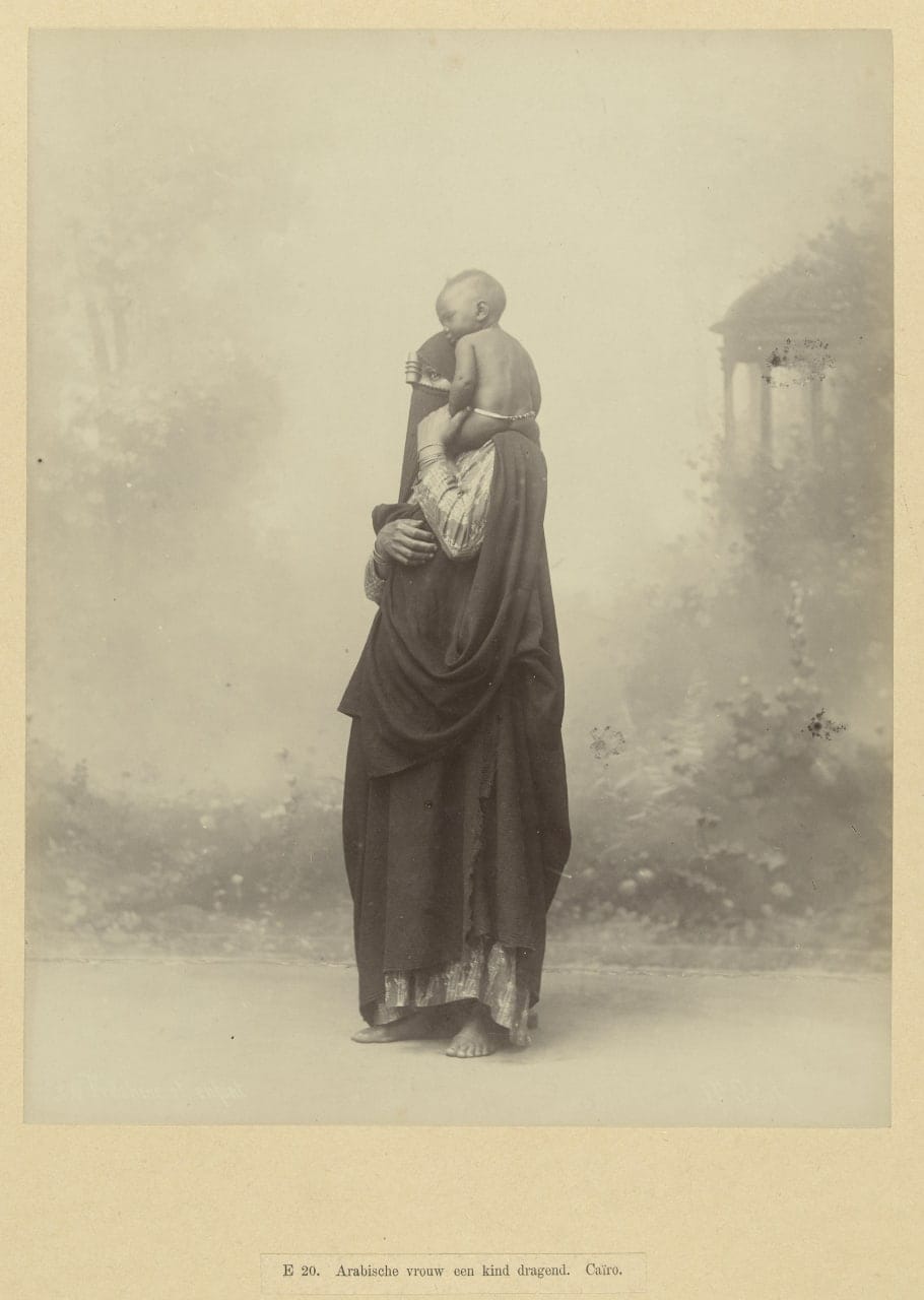 Портрет женщины-феллахина с ребенком, 1888 -1898