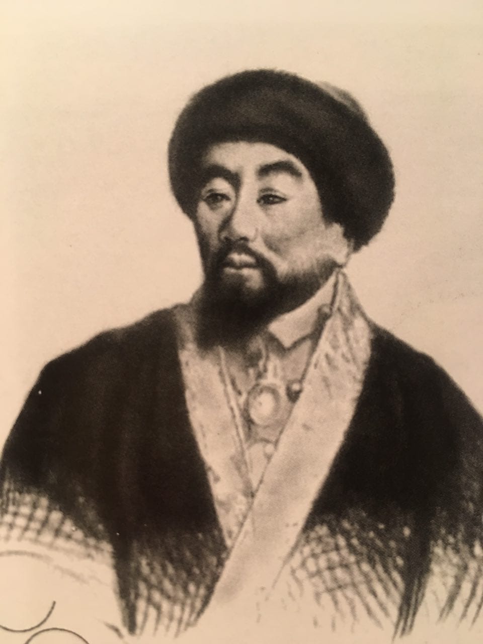 Султан-правитель Младшего жуза полковник Мухамедгали Таукин в 1860 г. - праправнук Абулхаира