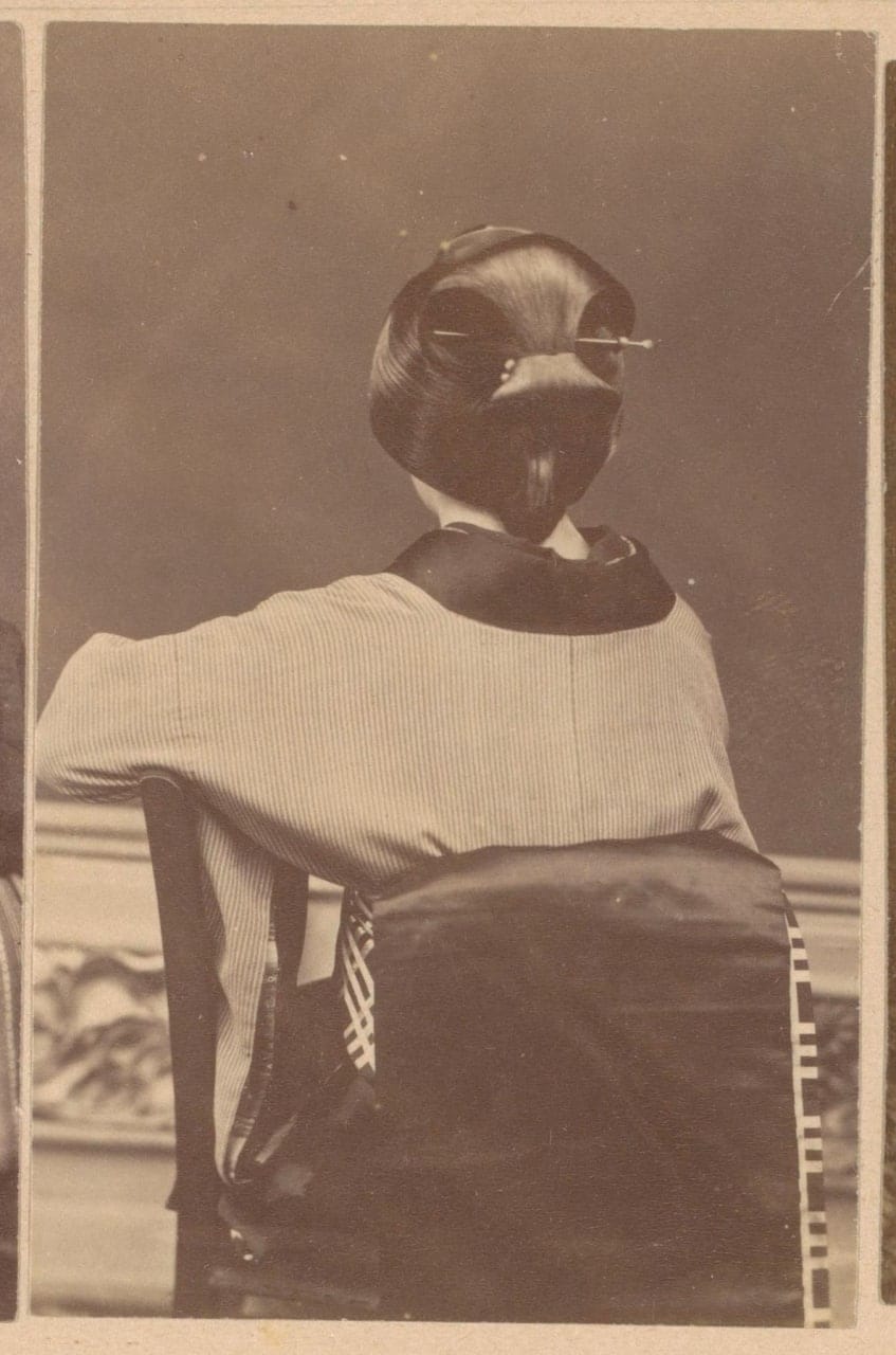 Неизвестная японка, 1885