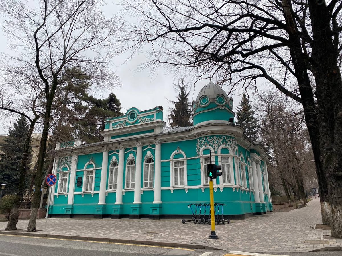 Дом в Алма-Ате, в котором жил Леонид Ильич Брежнев