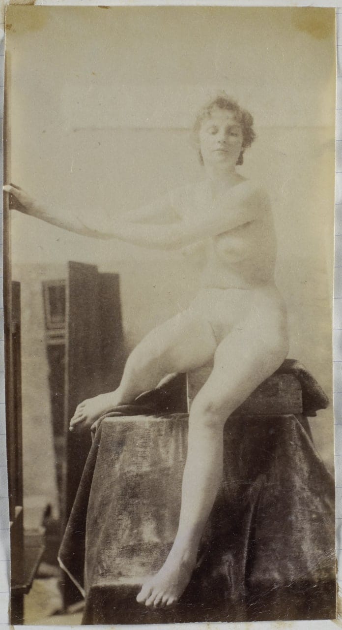 Этюды обнаженной женщины, Брюссель, 1900 - 1914
