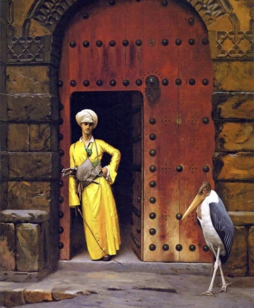 Марабу, Жан-Леон Жером, 1888