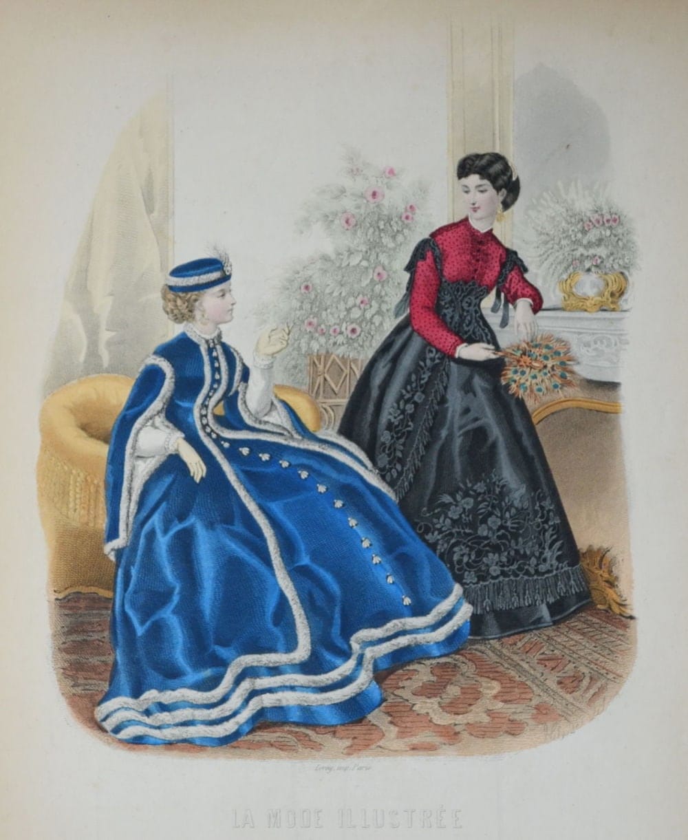 La mode illustree, Париж, 1872