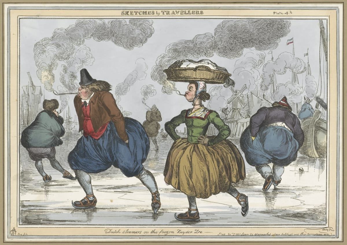 Голландские пароходы, Лондон, 1829