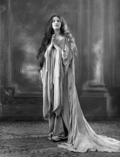 Актриса Флоренс Сандерс, 1921 год