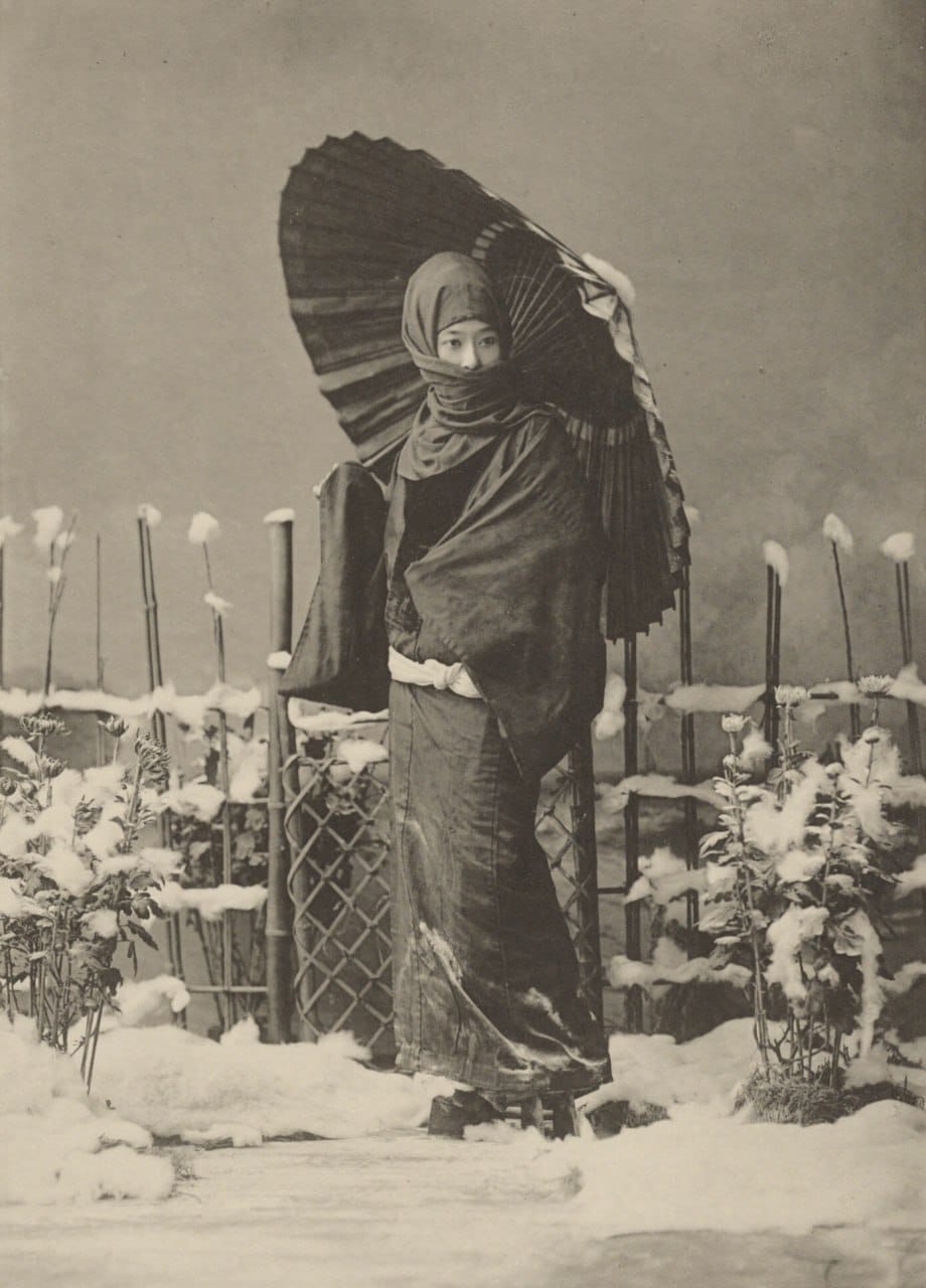Зимний выход, Япония, 1895