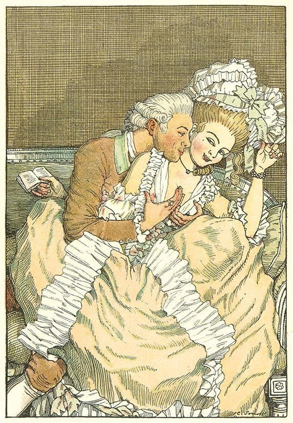 Книга Маркизы [Le Livre de la Marquise] [Большая Маркиза]. - Venise: Ches Cazzo et Coglioni, 1918