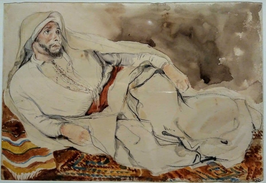 Эжен Делакруа, марокканец