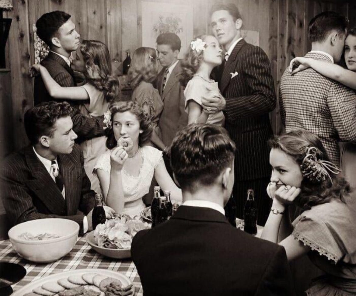 Молодежная вечеринка в Оклахоме в 1947