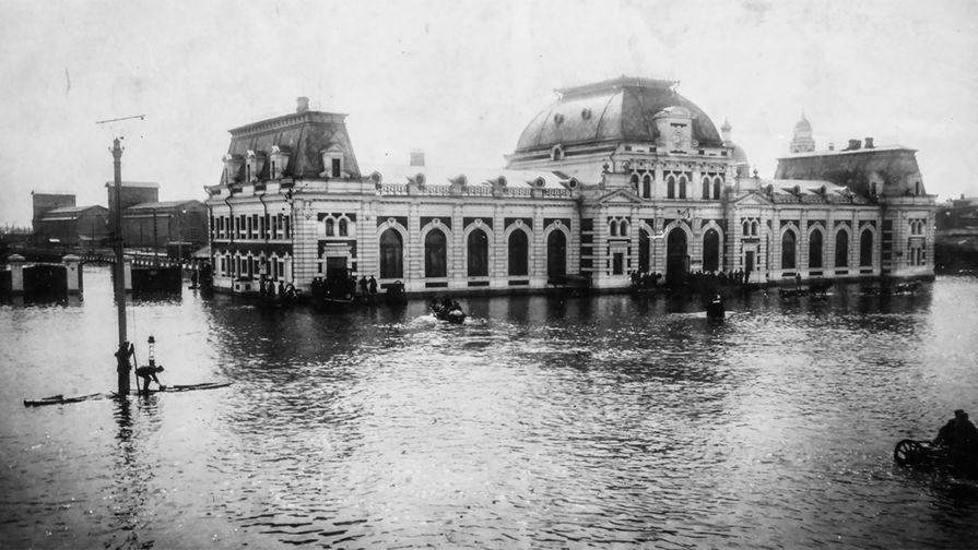 Наводнение в Москве в апреле 1908 года