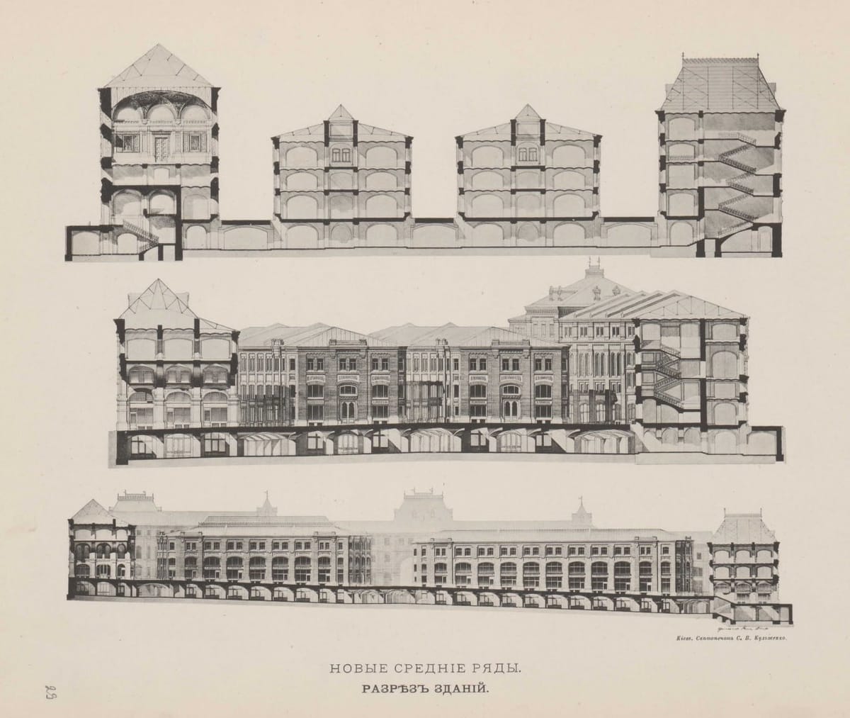 Торговые ряды на Красной площади в Москве, 1893
