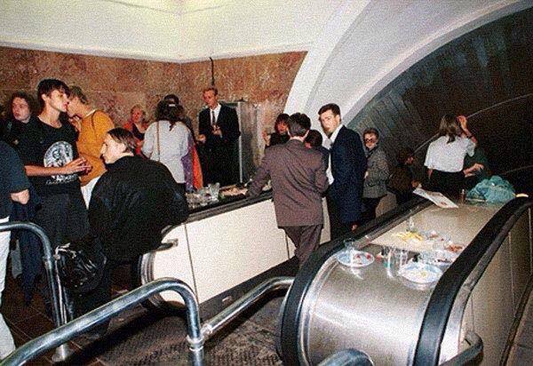 Презентация журнала ПТЮЧ на станции Красные ворота, 1994 год