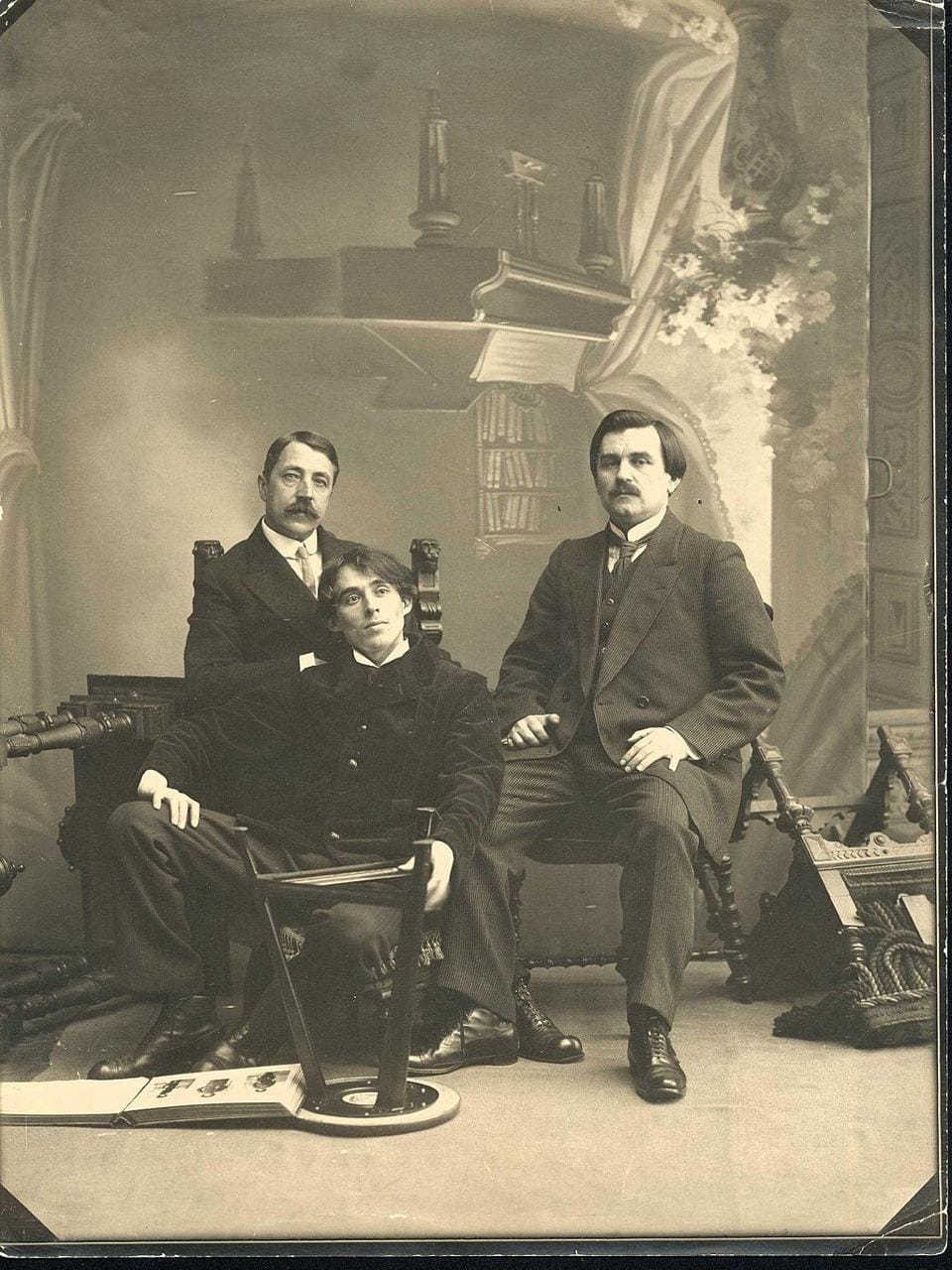 Матюшин, Крученых и Малевич, март 1912 года