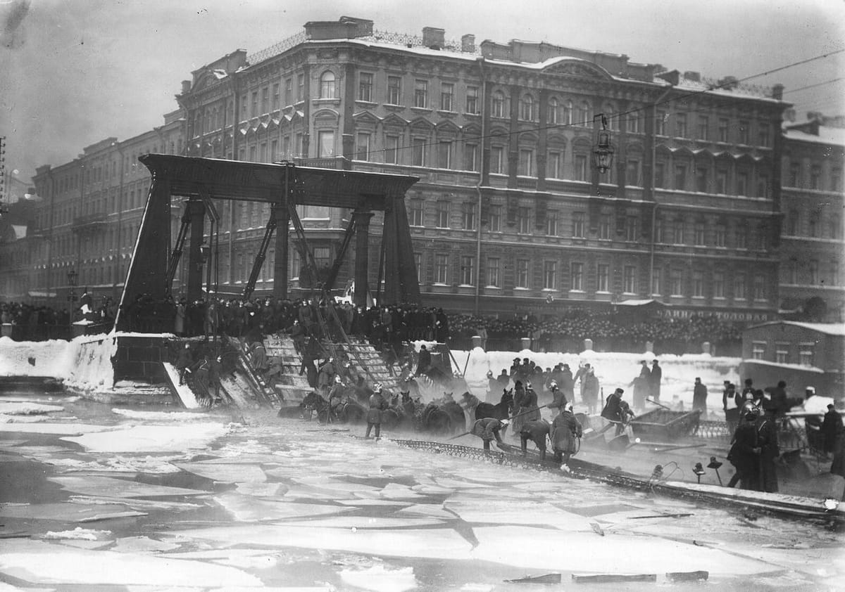 Обрушение Египетского моста в Санкт-Петербурге 2 февраля 1905 года