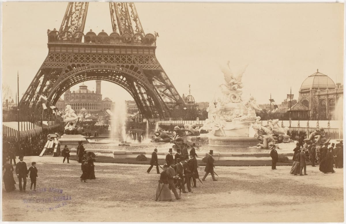 Эйфелева башня, Париж, 1890-е гг
