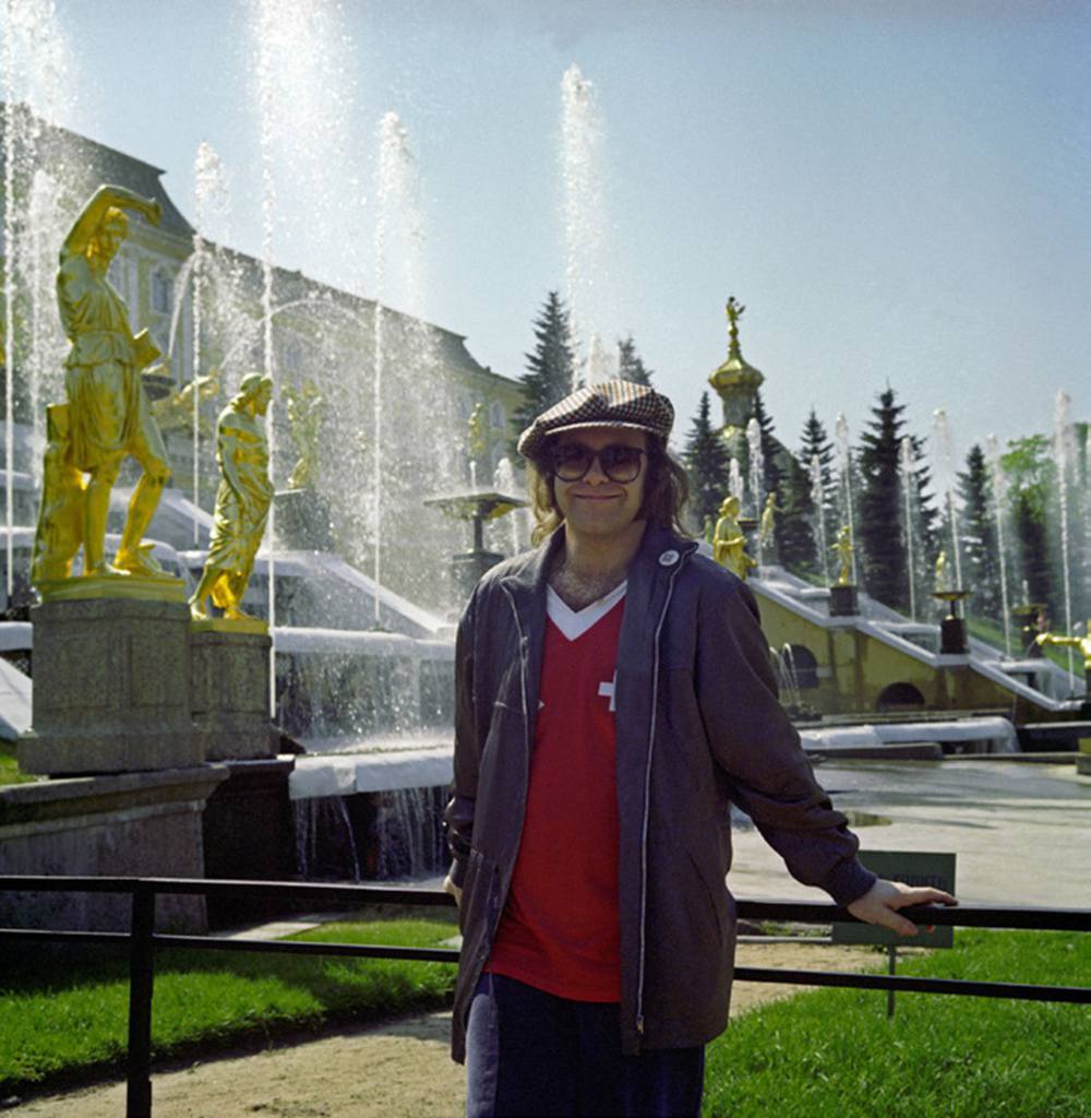 Элтон Джон в Петергофе, 1979 год
