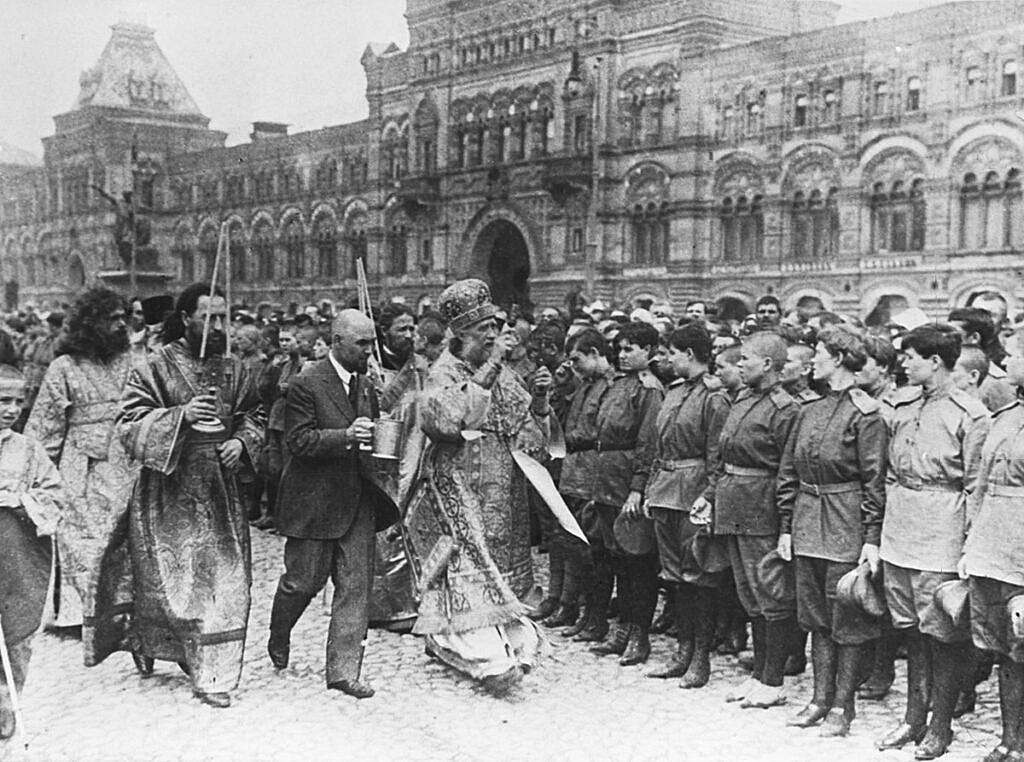 Слово Святейшего Патриарха Тихона, сказанное в Храме Христа Спасителя перед началом новогоднего молебна 1/14 января 1918 года