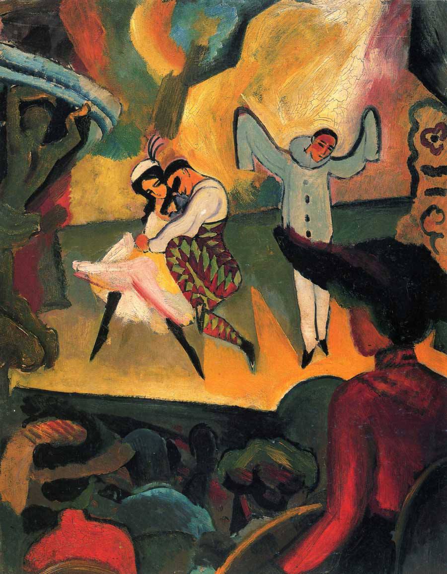 Август Макке Русский балет, 1912 год