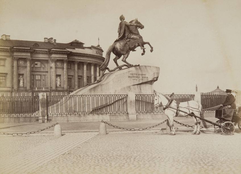 Памятник Петру I в Санкт-Петербурге, 1880–1890-е
