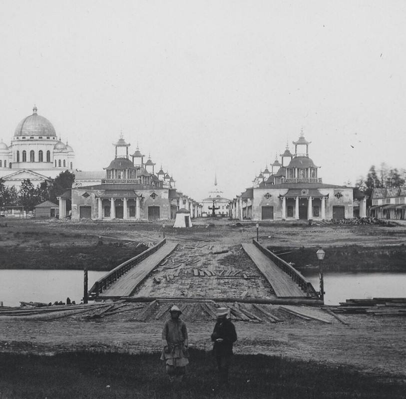 Китайские торговые ряды в Нижнем Новгороде, 1870-е