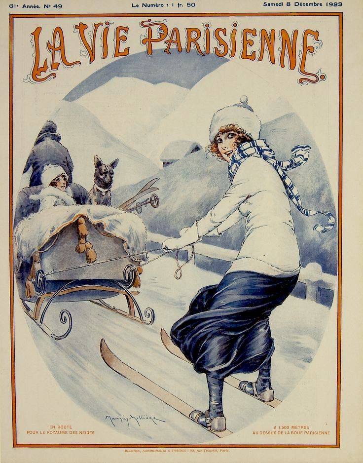 Обложка «La vie parisienne» от 8 декабря 1923 года