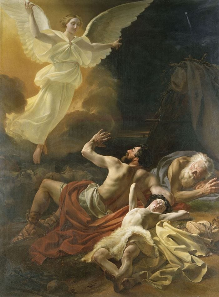 За эту картину молодой художник Петр Степанович Петровский (1814-1842), ученик Карла Брюллова, в 1839 году получил первую большую золотую медаль Академии Художеств