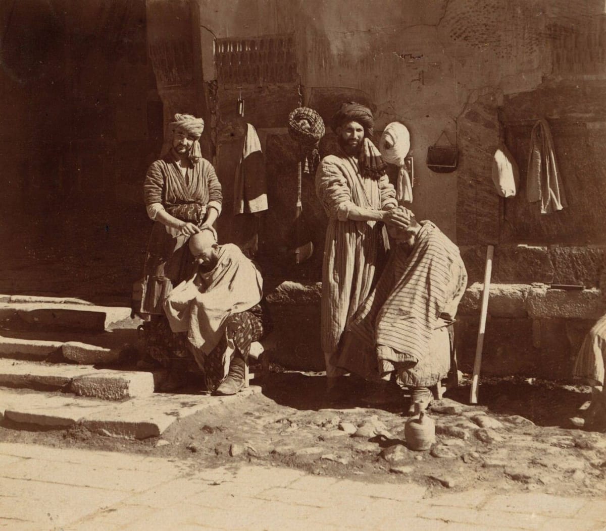 Парикмахеры в Самарканде, 1905 год