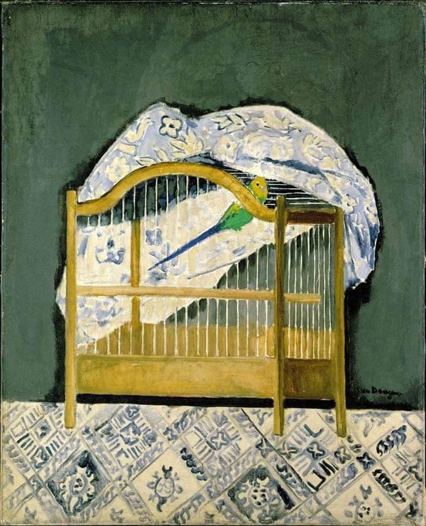 Попугай, Кес ван Донген, 1910 год