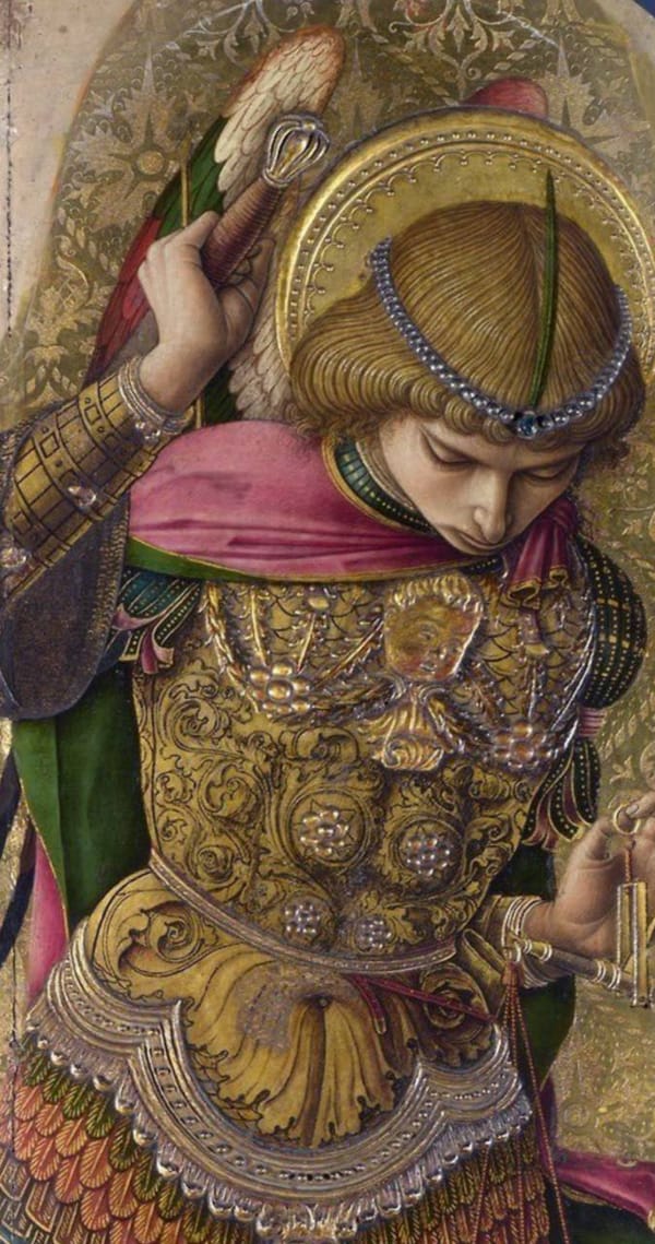 Завораживающие детали и «Святой Михаил» Карло Кривелли, 1472 год