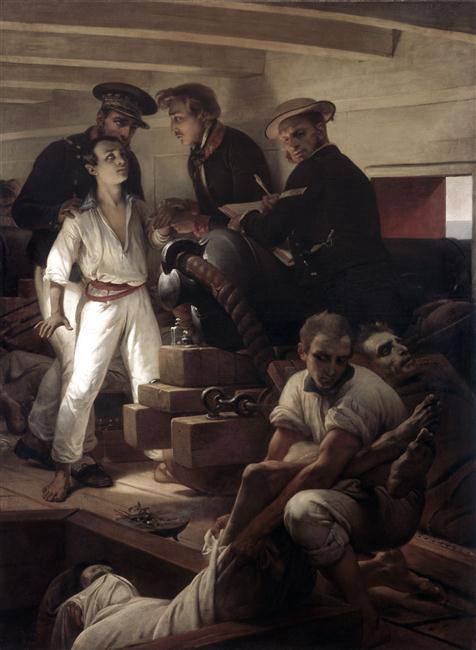 Холера на борту Мельпомены в Тулоне в 1833 году в романе Жионо и на картине Верне