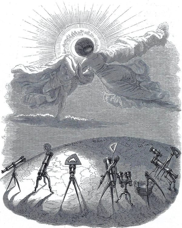 Затмение, Жан Грандвиль, 1844