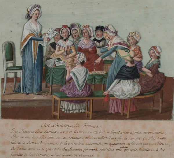 Женские политические клубы во Франции 1790-х годов и их деятельность