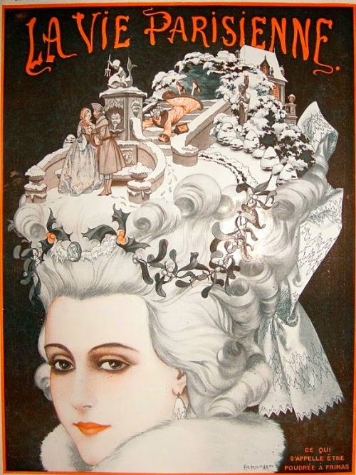 Обложка «Парижской жизни» 1923 года