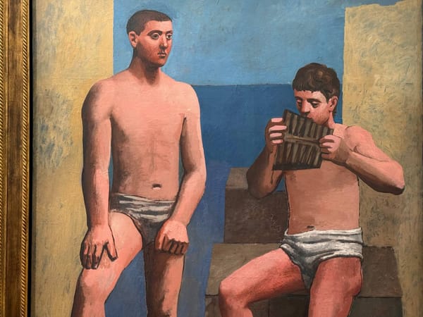 Флейта Пана, Пабло Пикассо, 1923 год, Антиб, Франция