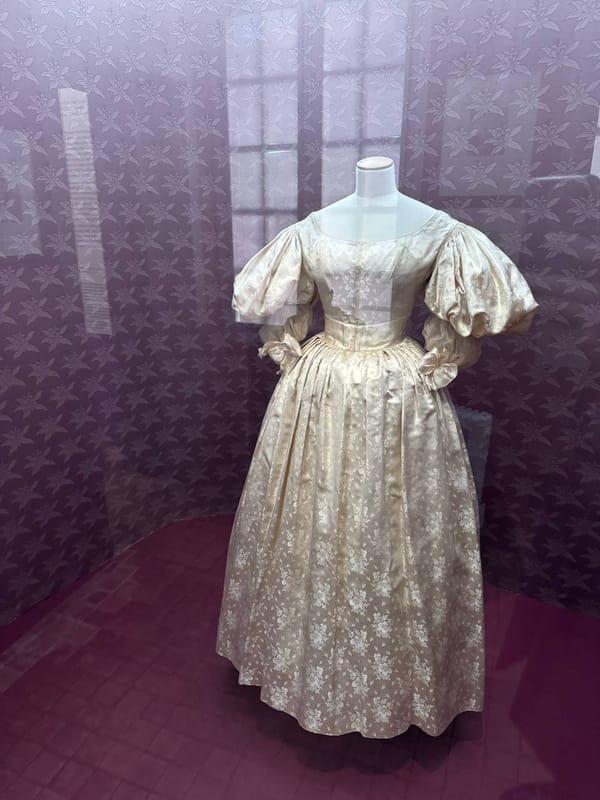 Свадебное платье 1834 года