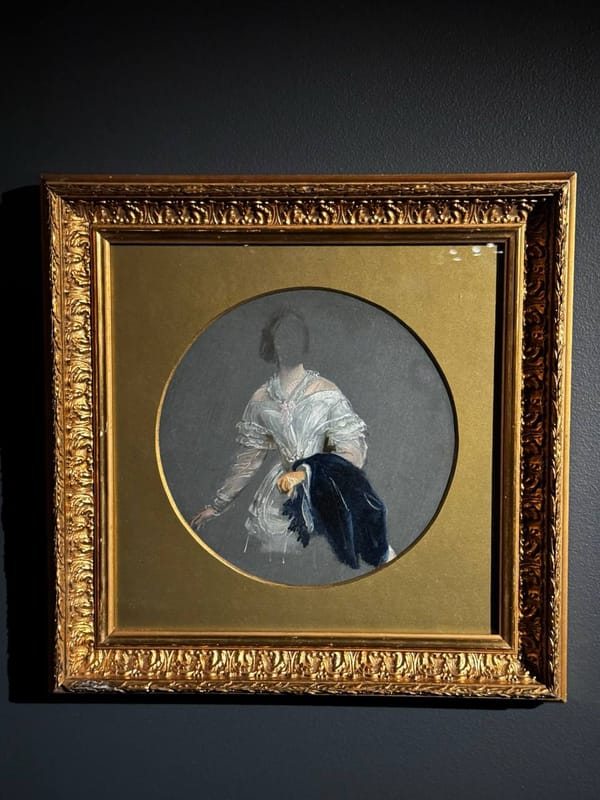 Карл Брюллов, эскиз портрета молодой женщины, 1838 год