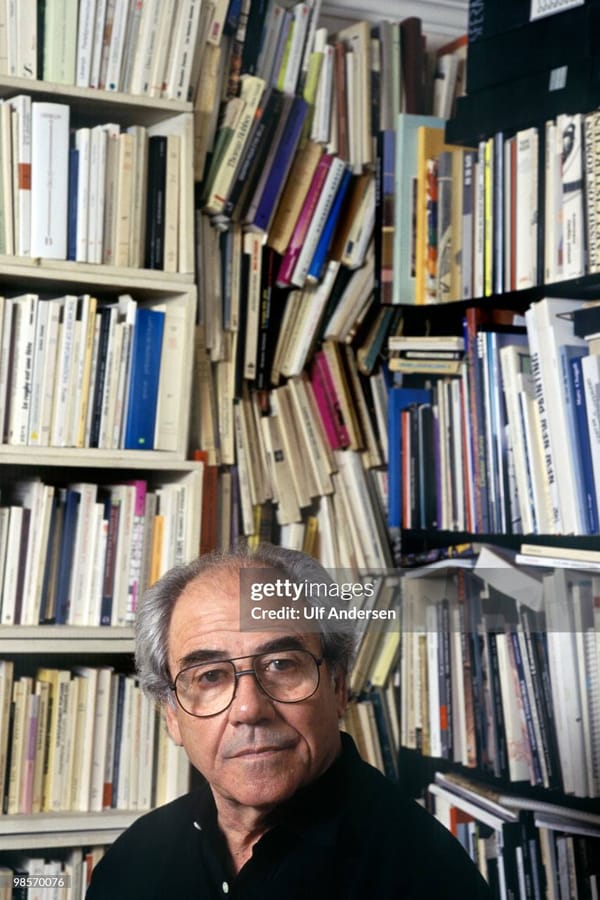 Жан Бодрийяр и его безумный книжный шкаф
