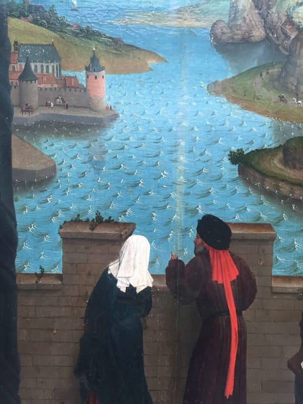Святой Лука, рисующий Мадонну, Рогир ван дер Вейден, 1440