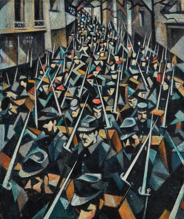 Кристофер Ричард Винни Невинсон, 1916 год