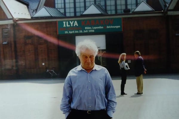 Илья Кабаков в Гамбурге в апреле 1996 года