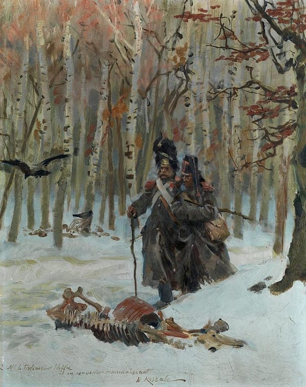 Два гренадера, картина польского художника Войцеха Коссака (1856-1942)