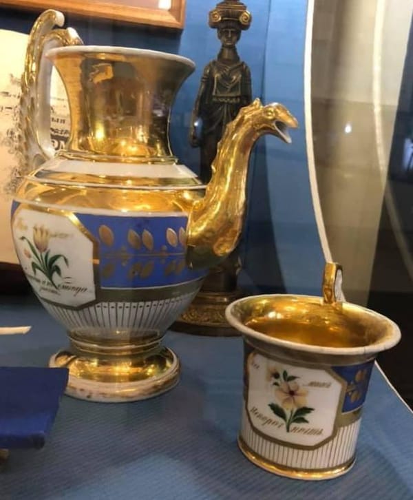 Чайный сервиз для родителей