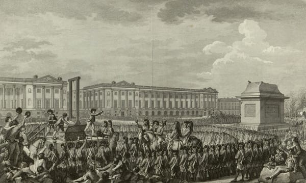Казнь Людовика XVI на гильотине 21 января 1793 года и вопрос о его вине