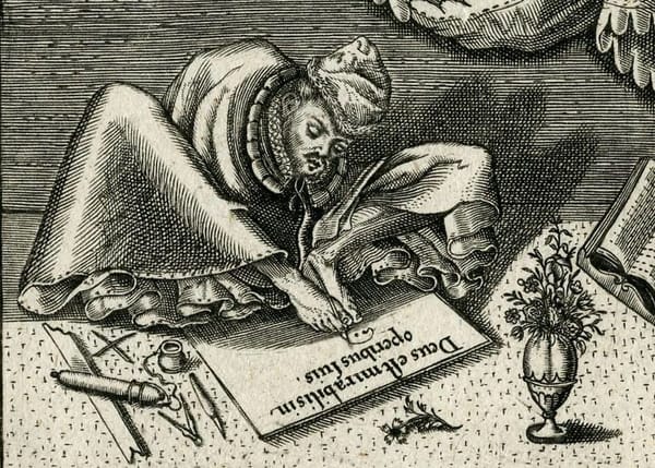 Томас Швейкер (1540 - 1602) был художником, не имевшим двух рук