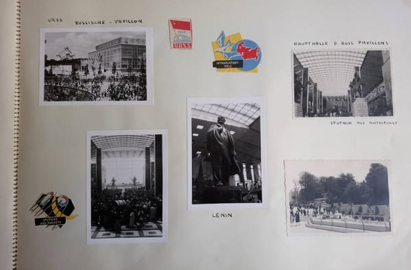 Советский павильон на Всемирной выставке в Брюсселе 1958 года